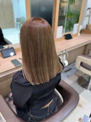 セミロング 【メンズパーマ✨️ 髪質改善矯正】岩城のヘアスタイル