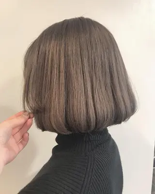 ショート カラー 烏丸韓国ヘア🇰🇷 ayaka🎀のヘアスタイル