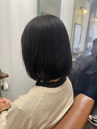 ミディアム カラー パーマ ヘアアレンジ メンズ キッズ ネイル マツエク・マツパ 久木原 ゆりのヘアスタイル