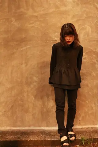 ミディアム カラー チバ ヒロトのヘアスタイル