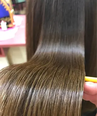 セミロング カラー 撮影モデルさん募集 渡邊直幸のヘアスタイル