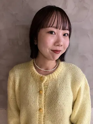 ミディアム カラー niche所属・niche くるみ🩰のヘアスタイル