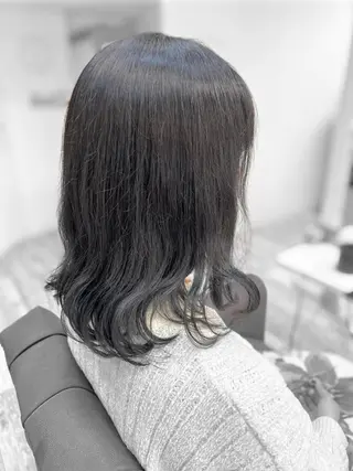 ミディアム 鈴木遥幾 艶髪特化美容師のヘアスタイル