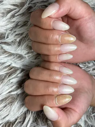 セミロング ネイル ✴︎ Delightのネイルデザイン