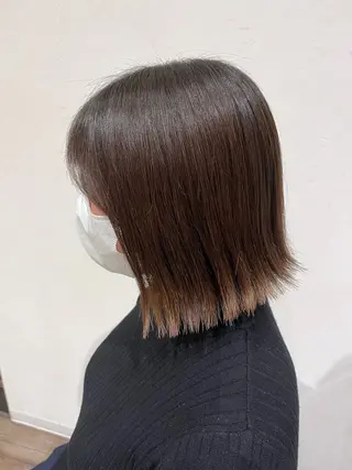 ショート 北島 遥香🫧インナ ー /ベージュカラーのヘアスタイル