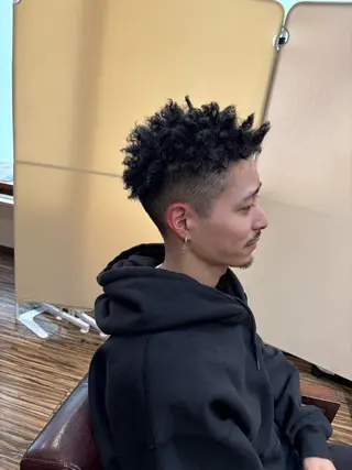 パーマ メンズ パーマ特化美容師 ナガイのヘアスタイル