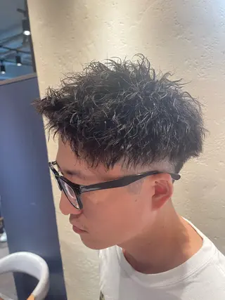 メンズ 吉田 剛のヘアスタイル