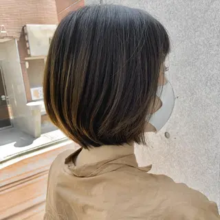 ショート 【白髪ぼかし】 愛甲竜佑のヘアスタイル