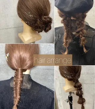 ヘアアレンジ 美髪× ヘアセット✨Araiのヘアスタイル