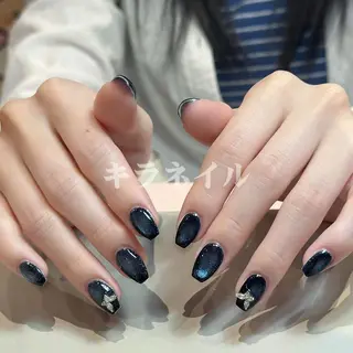 ネイル 🎀kira 長さだし💗モチ最高のネイルデザイン