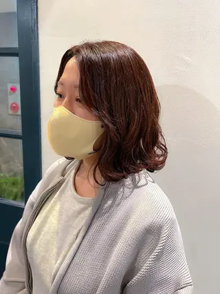 カラー レイヤーパーマ＊ NOBUのヘアスタイル
