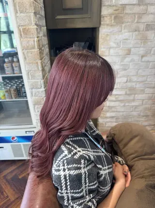 カラー Y U K Iのヘアスタイル