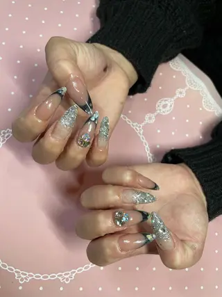 ロング ネイル 《LB》ラブリエ Nail&eyeのマツエク・マツパデザイン