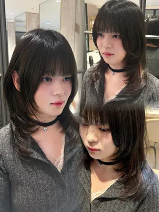 ミディアム 🩶kind虎井遥音 カットモデル募集🩶のヘアスタイル