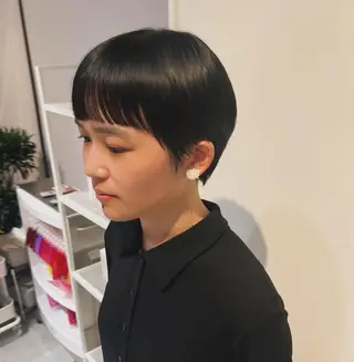ショート ボブ×艶カラー 特化・リクト💥のヘアスタイル