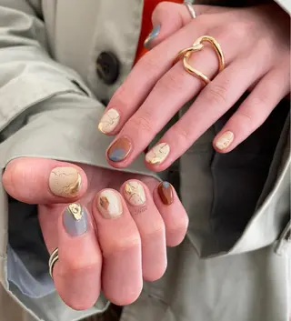 ネイル kiii.__ ✴︎*のネイルデザイン