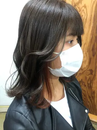 ミディアム カラー 🌸髪質改善特化🌸 店長 ゆうやのヘアスタイル