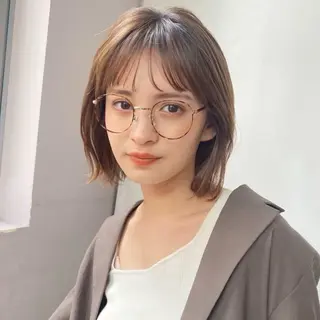 ミディアム matsui / anheloのヘアスタイル