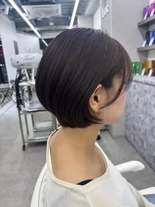 ショート 関山浩平ショート /ボブ/ヘアセットのヘアスタイル