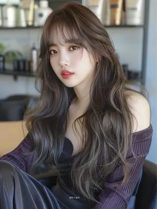 ロング 韓国風特化🕊️ CHINA🕊️のマツエク・マツパデザイン