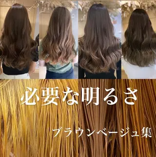ミディアム カラー ハイトーンヘア/ 島崎　タクミのヘアスタイル