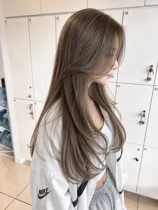 ロング カラー 金子 直樹のヘアスタイル