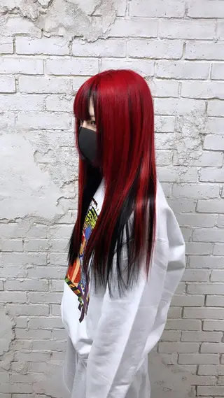 ロング 派手髪支持率No1 Eisukeのヘアスタイル