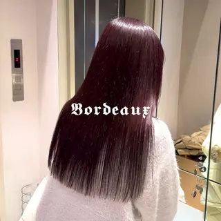 セミロング カラー YUIKA☆髪質改善 小顔カット艶カラーのヘアスタイル