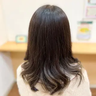 セミロング 冨田 豊のヘアスタイル