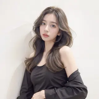 ロング 嶋田 侑弥のヘアスタイル