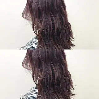 ロング カラー 永岡 鉄平のヘアスタイル