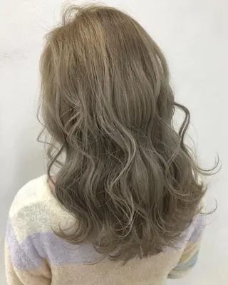 ロング カラー 美容室 HAKUAのヘアスタイル
