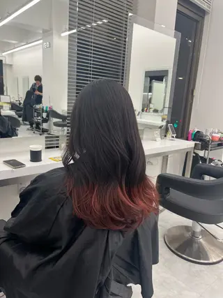 カラー 🍒暖色ダブルカラー /FUKA🍒のヘアスタイル