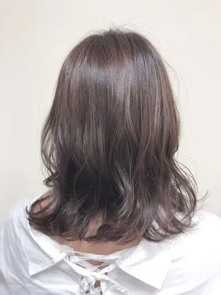 ミディアム カラー ショート ボブ✂︎ 髙梨  遥のヘアスタイル