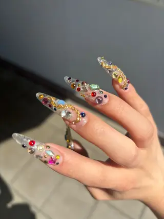 ネイル mano Hanaのネイルデザイン