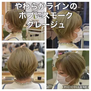 ミディアム カラー マツエク・マツパ 岩下 葉平(店長)のヘアスタイル