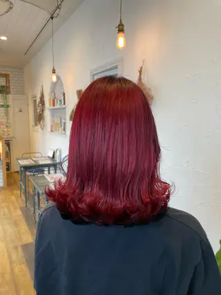 ロング カラー 🌸小掛🌸 豊橋外国人風カラーのヘアスタイル