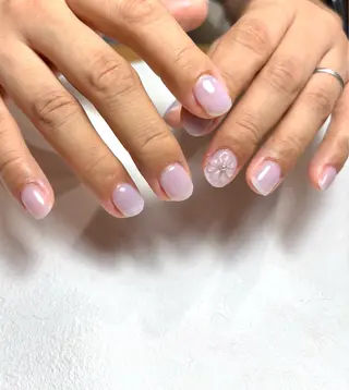 ネイル nozomi 🐏手描きニュアンスのネイルデザイン