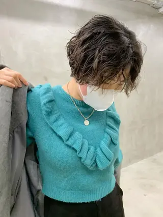 ショート カラー 🐝 hachi🐝のヘアスタイル
