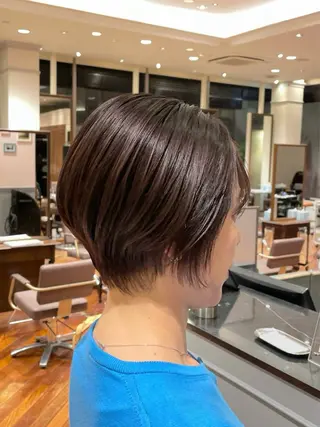 ショート 大阪梅田 稲葉利也斗のヘアスタイル