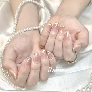 ネイル RAFFINE haru🦋🩵のネイルデザイン