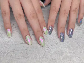 ネイル lucky nail 歌舞伎町のネイルデザイン