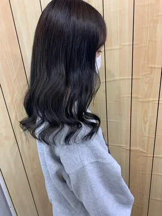 ロング カラー チバ ヒロトのヘアスタイル