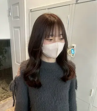 セミロング よこやま かりん🎵のヘアスタイル