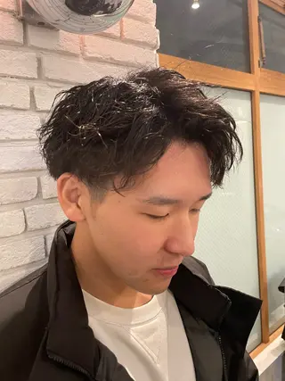 ショート パーマ 【メンズサロン】樽井 美月のヘアスタイル