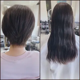 ショート カラー 中島 剛のヘアスタイル