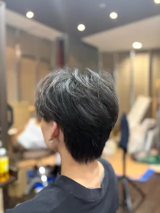 ミディアム メンズ メンズカットモデル 募集🚹✨荒井雛子のヘアスタイル