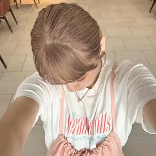 カラー 🐢ダブルカラー🐢 透明感/このかのヘアスタイル