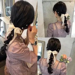 ヘアアレンジ 美髪× ヘアセット✨Araiのヘアスタイル