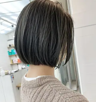 ショート パーマ カラー ヘアアレンジ 【N°deseo】 吉祥寺のヘアスタイル